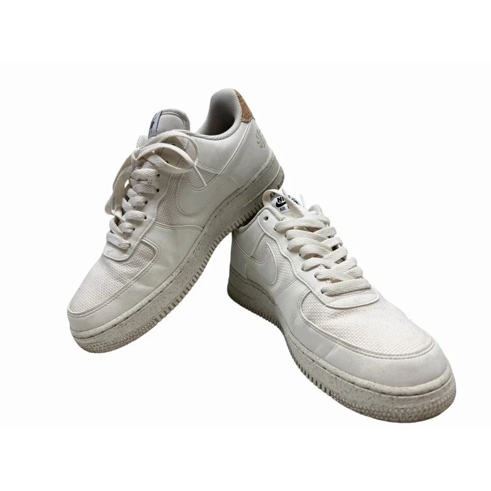 Nike Air Force 1 Shoes Mens Size 8  Cork Sustainable‎ Low DV7184-001 Sneakers